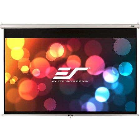 Elite Screens 120" Manual Pull down Screen, M120XWV2 M120XWV2